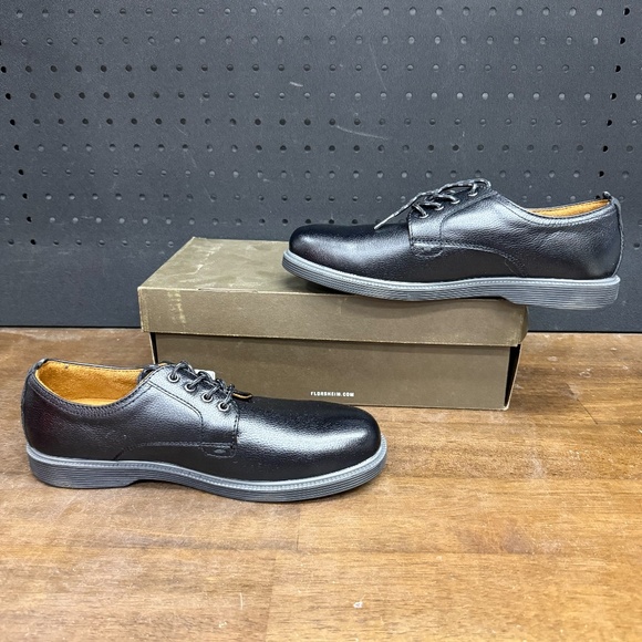 New W/ Box! Youth Florsheim Black Leather Classic Dress Shoes Size 5 - Picture 2 of 5